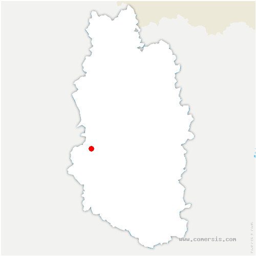 carte de localisation de Manonville