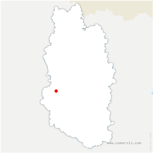 carte de localisation de Martincourt