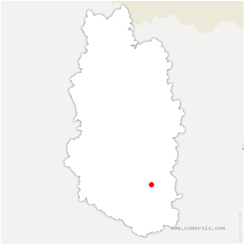 carte de localisation de Ménil-la-Horgne