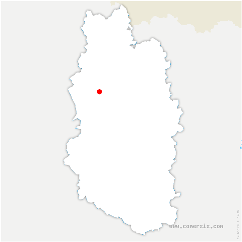 carte de localisation de Montzéville