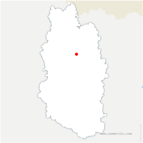 carte de localisation de Moulainville