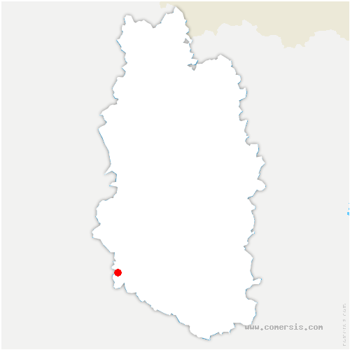 carte de localisation de Moutrot