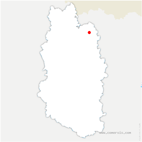 carte de localisation de Muzeray