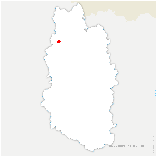carte de localisation de Nantillois