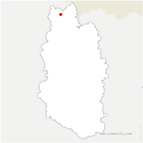 carte de localisation de Narcy