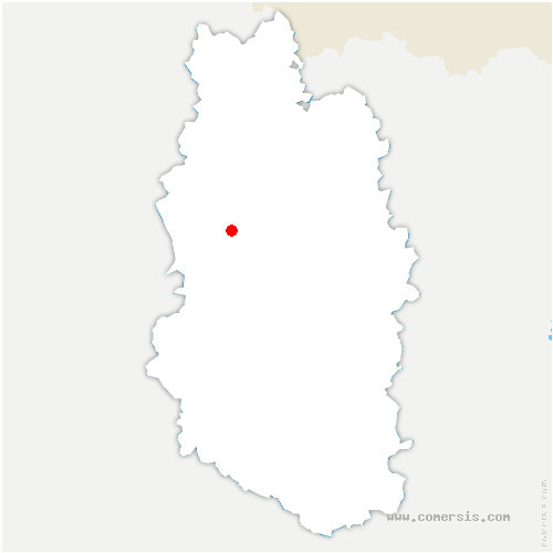 carte de localisation de Nixéville-Blercourt
