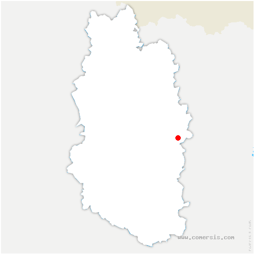 carte de localisation de Nonsard-Lamarche