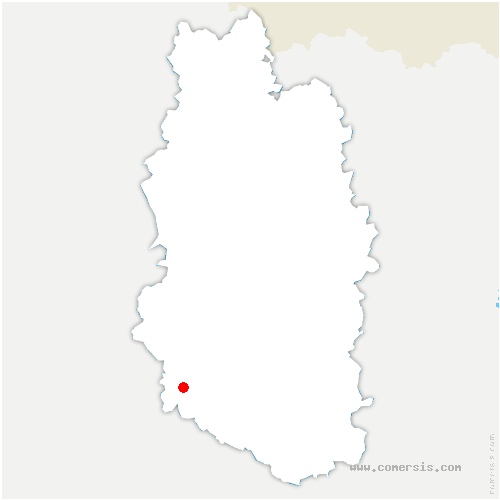 carte de localisation d'Ochey
