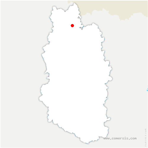 carte de localisation d'Osne-le-Val