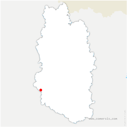 carte de localisation de Pagney-derrière-Barine