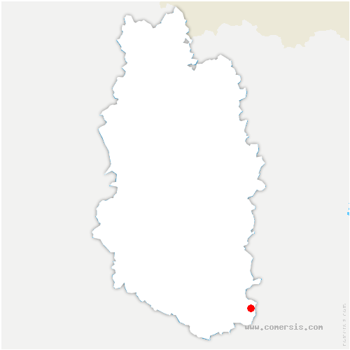 carte de localisation de Pagny-la-Blanche-Côte