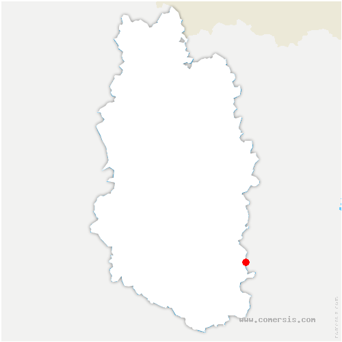 carte de localisation de Pagny-sur-Meuse