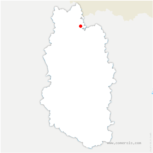 carte de localisation de Paroy-sur-Saulx