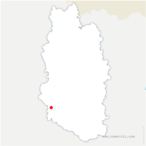 carte de localisation de Pierre-la-Treiche