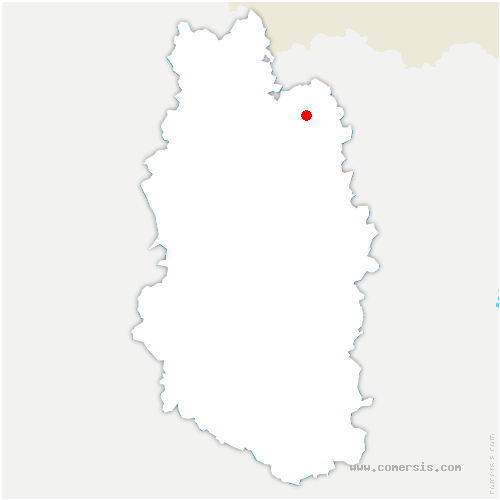 carte de localisation de Pillon