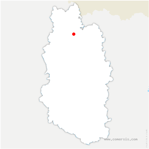 carte de localisation de Poissons