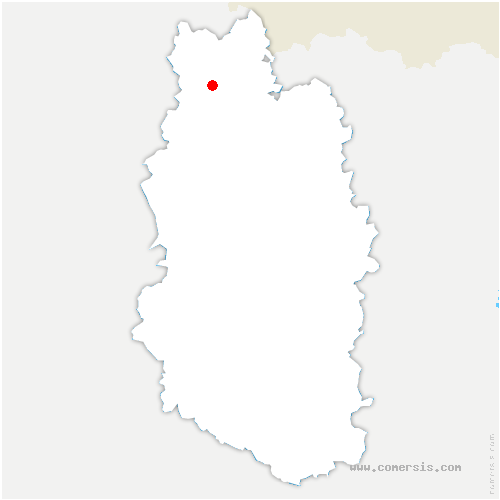 carte de localisation de Rachecourt-sur-Marne