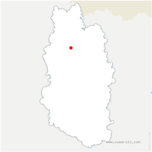 carte de localisation de Regnéville-sur-Meuse