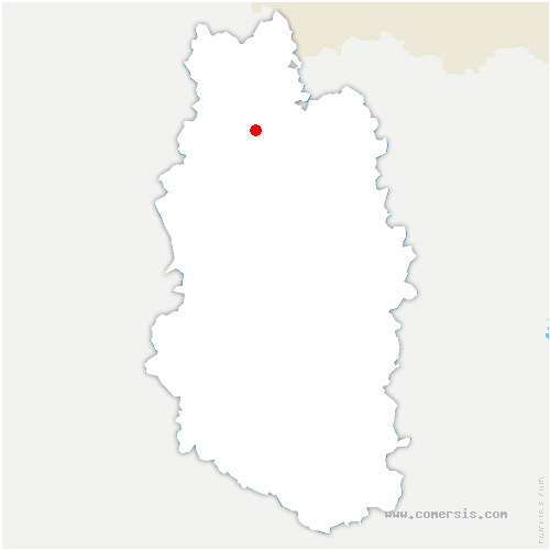 carte de localisation de Réville-aux-Bois