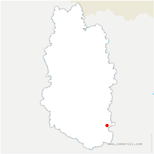 carte de localisation de Rigny-Saint-Martin