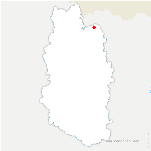 carte de localisation de Rouvrois-sur-Othain