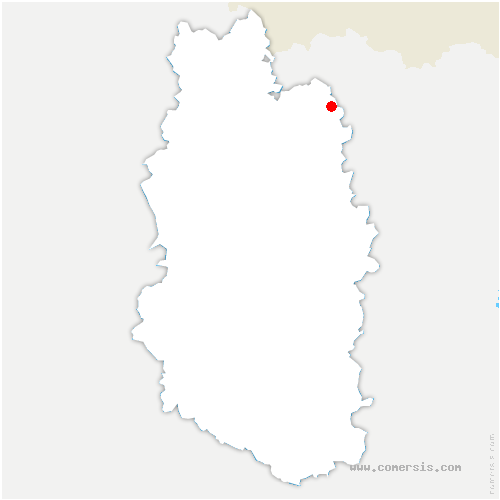 carte de localisation de Saint-Pierrevillers