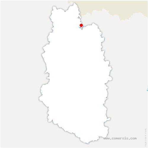 carte de localisation de Saudron