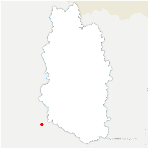 carte de localisation de Saulxures-lès-Vannes