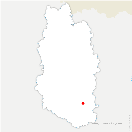 carte de localisation de Sauvoy