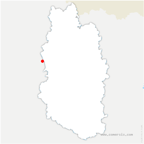 carte de localisation de Silly-sur-Nied