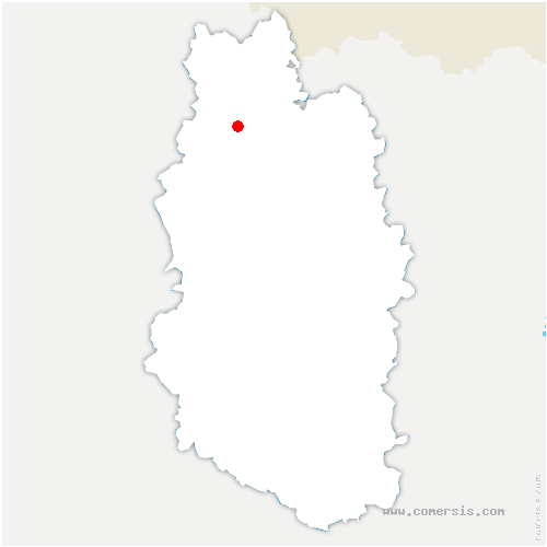 carte de localisation de Sivry-sur-Meuse