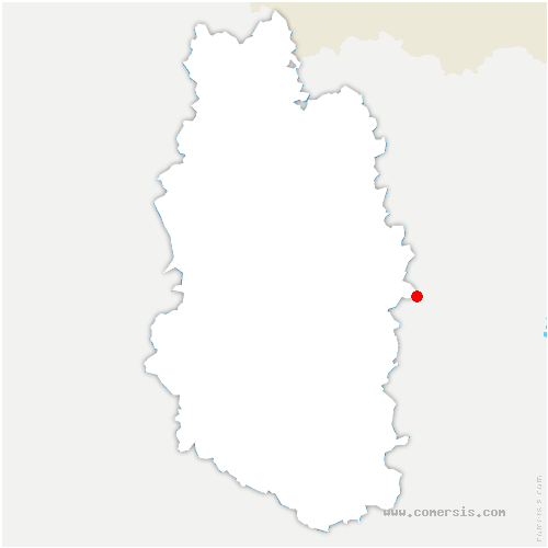 carte de localisation de Tétaigne