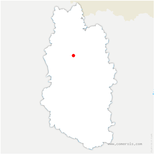 carte de localisation de Thierville-sur-Meuse