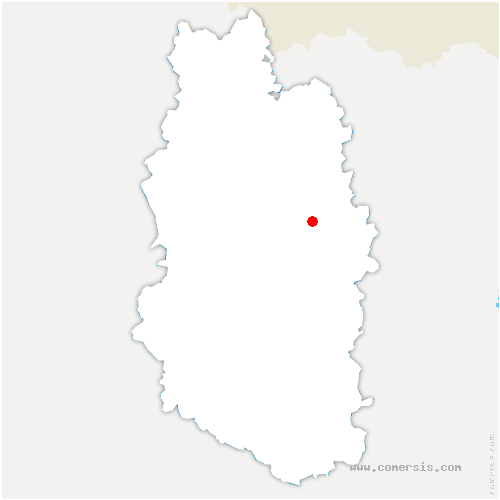 carte de localisation de Trésauvaux