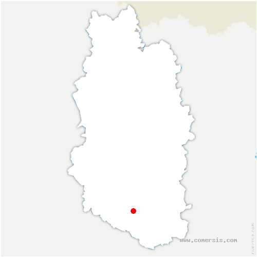 carte de localisation de Tréveray