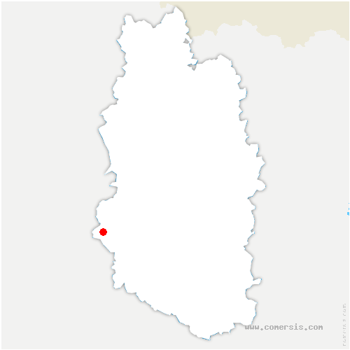 carte de localisation de Trondes