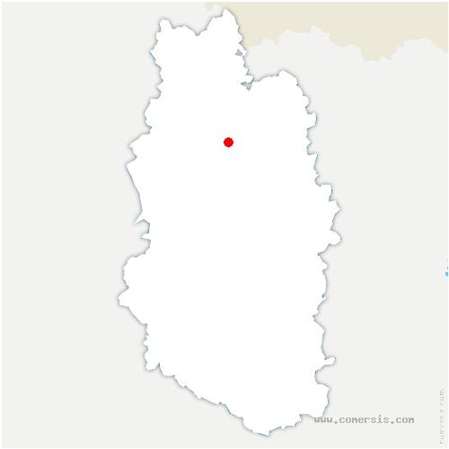 carte de localisation de Vacherauville