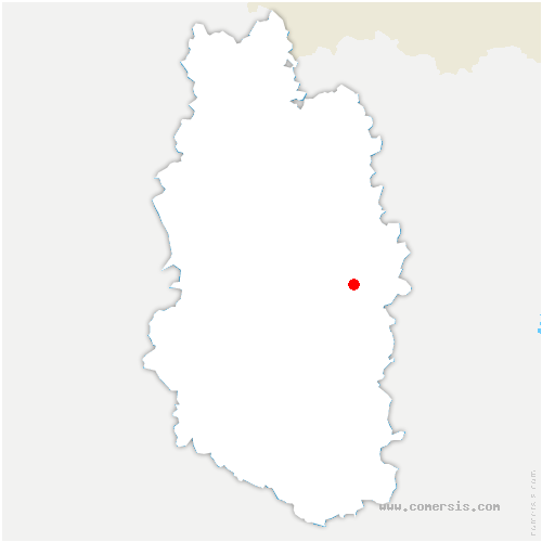 carte de localisation de Vigneulles-lès-Hattonchâtel