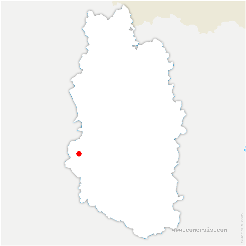 carte de localisation de Villers-aux-Vents