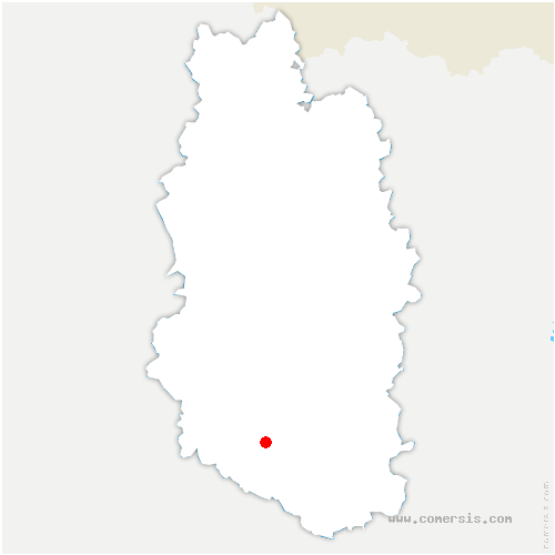 carte de localisation de Villers-le-Sec