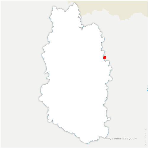 carte de localisation de Villers-sous-Pareid