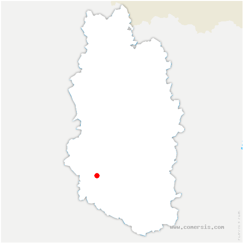 carte de localisation de Villey-le-Sec