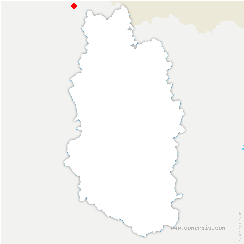 carte de localisation de Villiers-en-Lieu