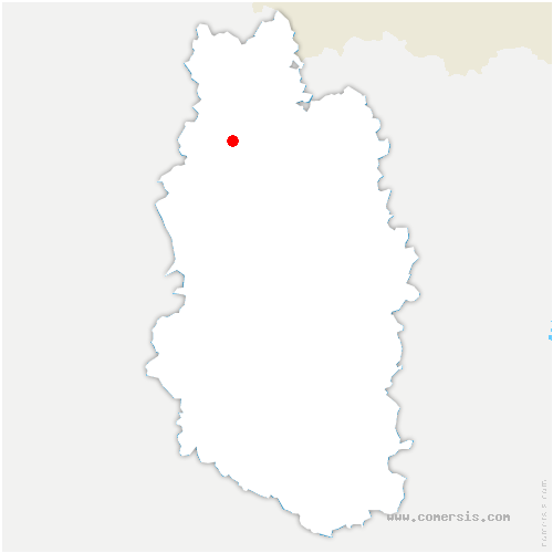 carte de localisation de Vilosnes-Haraumont