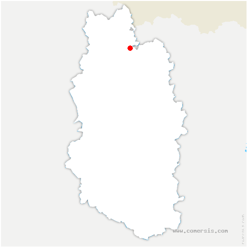 carte de localisation de Vittarville