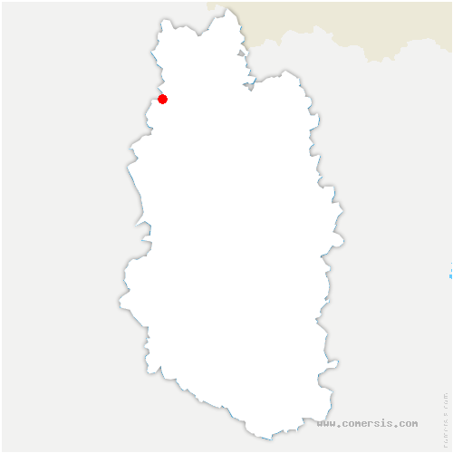 carte de localisation de Waldweistroff