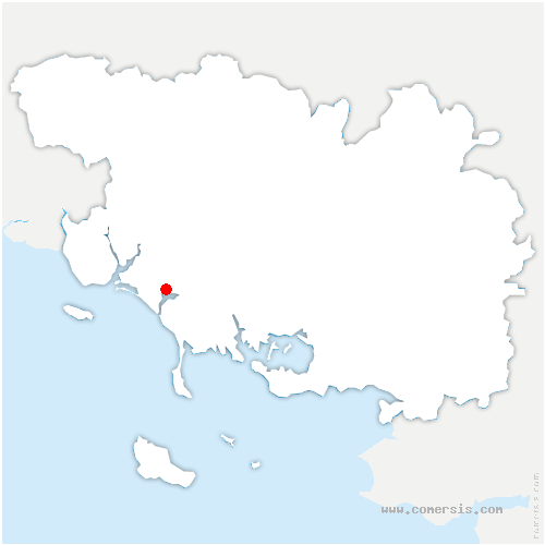 carte de localisation de Breteil
