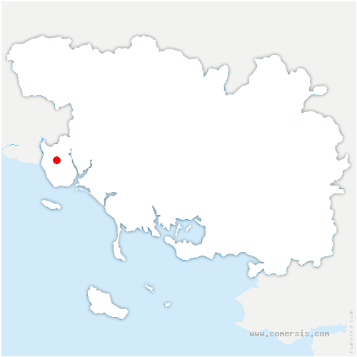 carte de localisation du Crouais