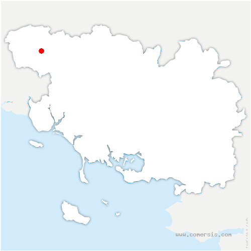 carte de localisation de Faouët