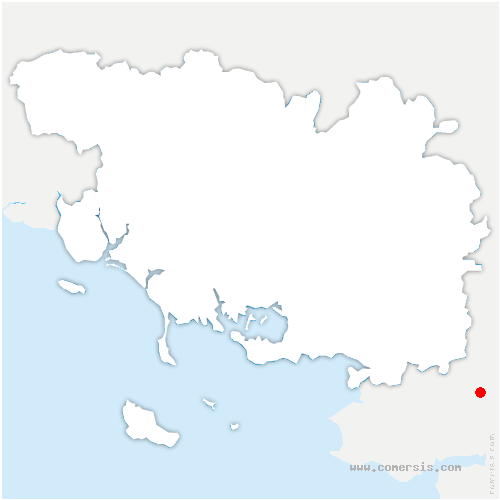 carte de localisation de Guilligomarc'h